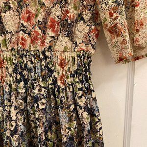 Unique Crochet Zara Dress with Slip